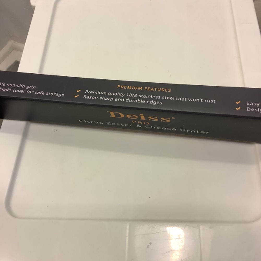 Deiss Citrus Zester and Cheese Grater - Picture 3 of 4